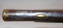 Long pistolet à garnitures argent et bronze, vers 1730