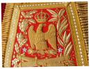Sabretache de grande tenue de général de l'artillerie à cheval de la garde