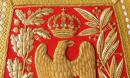Sabretache de grande tenue de général de l'artillerie à cheval de la garde