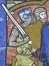 Heaume à facial et timbre plat - XIIIe siècle