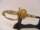 Pair de France, épée dans le style de celles de la restauration, époque Louis Philippe