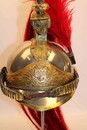 Casque de trompette de la garde républicaine à cheval, à partir de 1907, 3 ème republique, vendu en 5 mn
