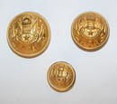 Boutons de général 3e république à nos jours - Fab. Française actuelle - L'unité. 2 Tailles disponibles