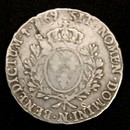 Écu en argent de 1769 : année de naissance de l'Empereur!