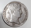 Pièce de 5 fr, 1813 Toulouse, Napoléon Empereur