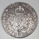 Écu Louis XVI 1776, Perpignan