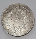 Napoléon AN 13 (1805) A (Paris) tête nue calendrier révolutionnaire 5 francs, pièce argent