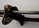 Sabre d'officier de marine avec ses bélières et monogramme sur la garde