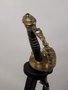 Sabre d'officier de marine avec ses bélières et monogramme sur la garde