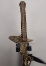 Sabre d'officier de marine avec ses bélières et monogramme sur la garde