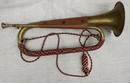Trompette de cavalerie, complète avec ses pompons