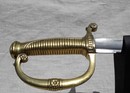 Sabre d'infanterie garde nationale tête de colonne ,