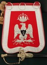 Sabretache du 8e hussard d'officier