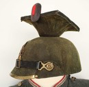 Uniforme officier de uhlan bavarois avec tchapska, WWI. Copie...En partie