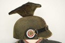 Uniforme officier de uhlan bavarois avec tchapska, WWI. Copie...En partie