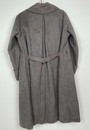 Capote steingrau (Mantel M08) en drap gris