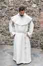 Manteau et capuche Bénédictin écru