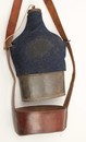 Gourde de cavalerie, avec étiquette d'attribution
