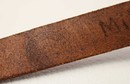 Gourde de cavalerie, avec étiquette d'attribution