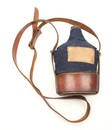 Gourde de cavalerie, avec étiquette d'attribution