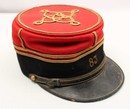 83e de Ligne, lieutenant, Képi dit polo Mle 1910