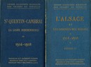  Lot de 21 Guides Michelin des champs de bataille de la 1ère guerre mondiale