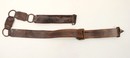 Lot tous en selle: ceinturon de cavalerie, porte manteau + paire d'éperons WWI