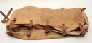Lot tous en selle: ceinturon de cavalerie, porte manteau + paire d'éperons WWI