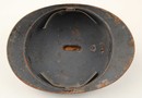 Lot vestiges de la Grande Guerre: casque, gourde, obus, cartouchière , gamelle + masque tricolore