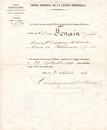 Deuxième Empire chevalier Légion d'Honneur. Dans sa boîte avec certificat d'attribution!