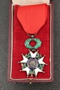 Légion d'Honneur 3e république - Médaille avec 2 diplômes et boîte, attribuée