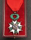 Légion d'Honneur 3e république - Médaille avec 2 diplômes et boîte, attribuée