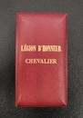 Deuxième Empire chevalier Légion d'Honneur. Dans sa boîte avec certificat d'attribution!