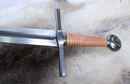 Épée une Main -XIIIème, XIVème- Lame courte, Pommeau discoïde