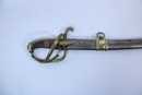 Sabre d'Officier de Cavalerie Légère, Modèle an XI, une branche de garde et cuir de la fusée abimés.