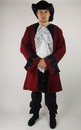 Veste Drake en velours - Grand siècle ou pirate - 3 couleurs au choix