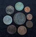 Lot de 9 pièces de 1640 à 1792, de Louis XIII à la révolution