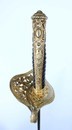 Sabre d'officier de marine modèle fantaisie, dans sa belle dorure d'origine.