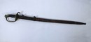 Sabre d'officier d'infanterie modèle 1845, lame marquée Manufacture d'armes du Zornhoff, Bas Rhin