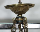 Lustre style Empire à 7 feux