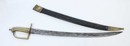 Sabre briquet des grenadiers d'infanterie, 1765, avec fourreau ancien. VENDU EN 8 H