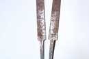 Spécial bricoleur. Lot de 2 épées 1767 et 1786 + 2 lames triangulaires + 1 garde