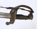 Sabre d'officier d'infanterie type 1855 modifié 1882, Grande Guerre, 14-18, vendu en 12 h