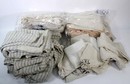 Ensemble linge 1 ère GM, 8 taies, 23 caleçons, tablier...