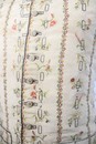 Gilet ancien régime, soie brodée - Pièce d'époque