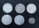 Lot de 6 copies de pièces des Napoléonides 