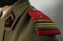 Uniforme de commandant de spahi avec képi, vers 1970.