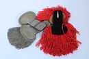 Lot de 2 paires d'épaulettes: officier Second Empire et bicolores d'infanterie