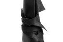 Bottes viking basses Floki cuir lisse, lien cuir, semelles caoutchouc