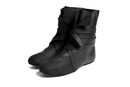 Bottes viking basses Floki cuir lisse, lien cuir, semelles caoutchouc